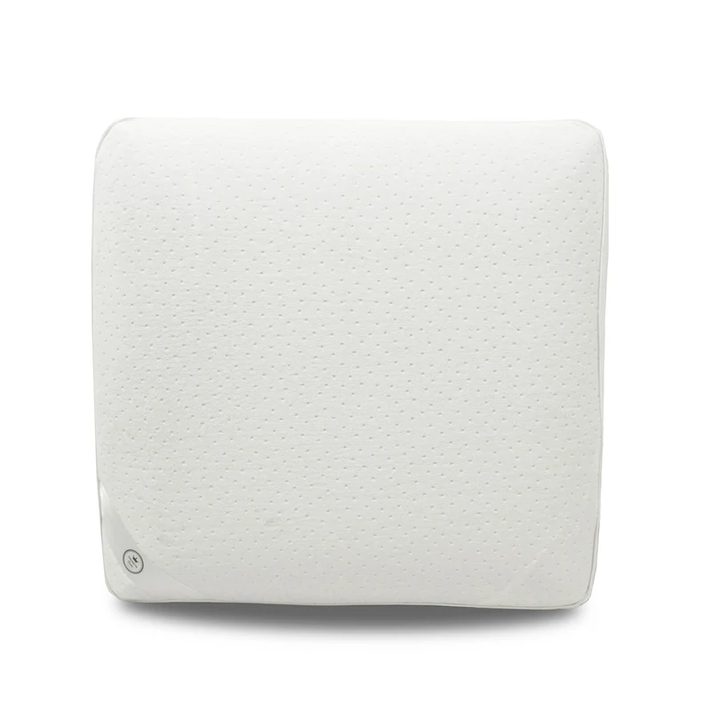 Oreiller mémoire de forme, microperforé, déhoussable - Collection Fantasia Blanc