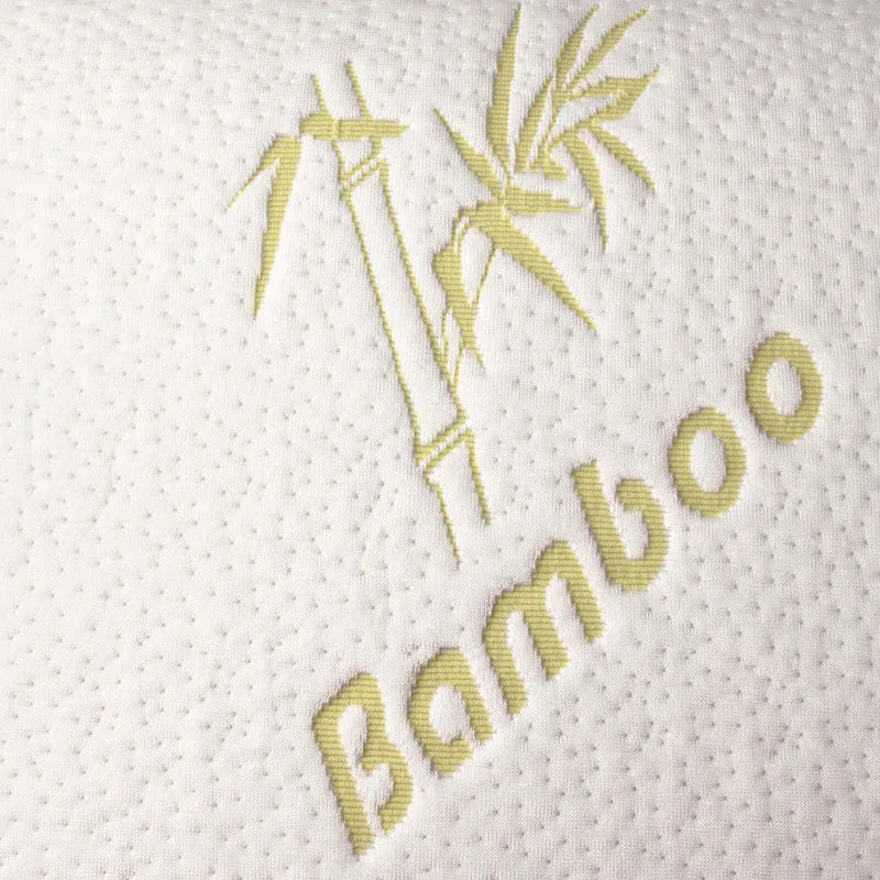 Oreiller bambou mémoire de forme, respirant, déhoussable - Collection Bamboo
