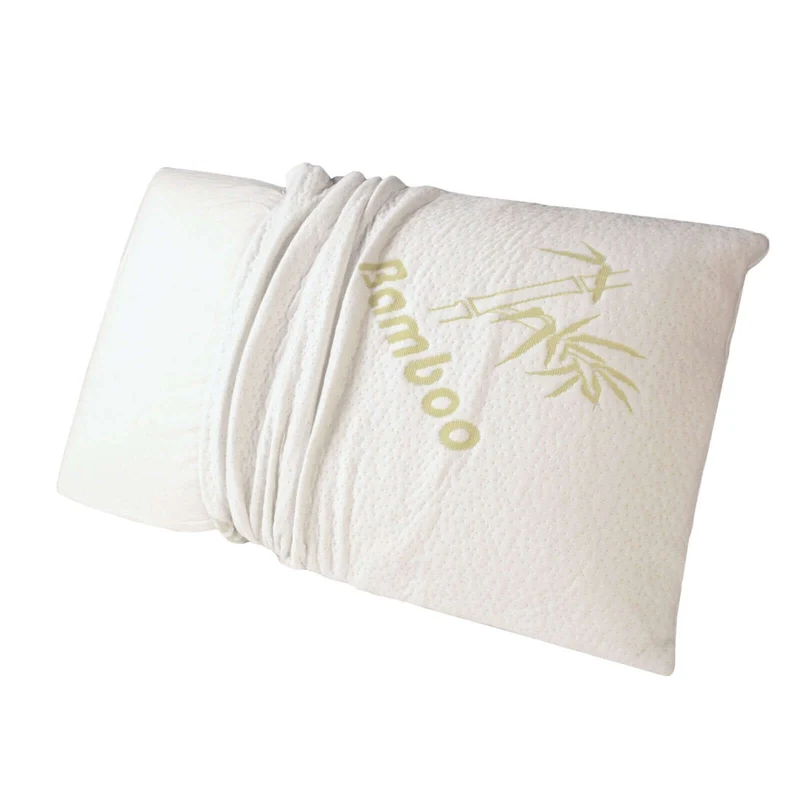 Oreiller bambou mémoire de forme, respirant, déhoussable - Collection Bamboo