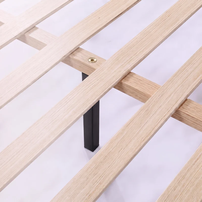 Sommier tapissier, contour tissu, structure bois - Collection Confort