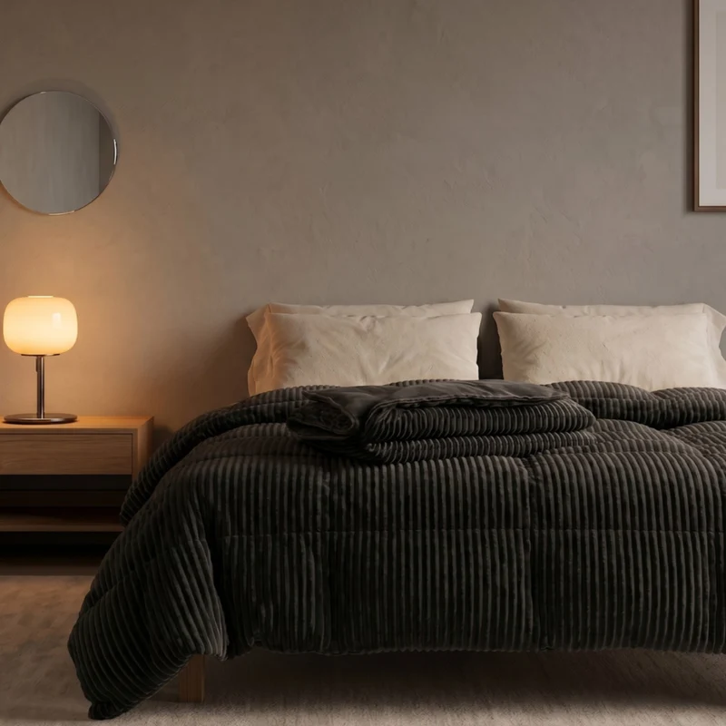 Couette haut de gamme grand froid, réversible - Collection Coton Club