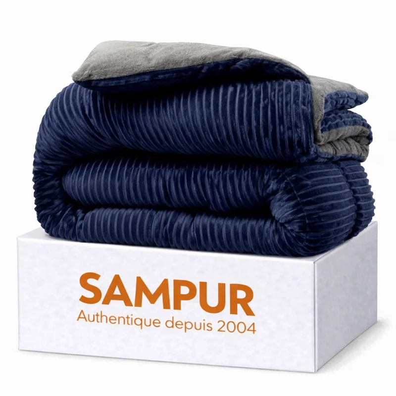 Couette haut de gamme grand froid, réversible - Collection Coton Club