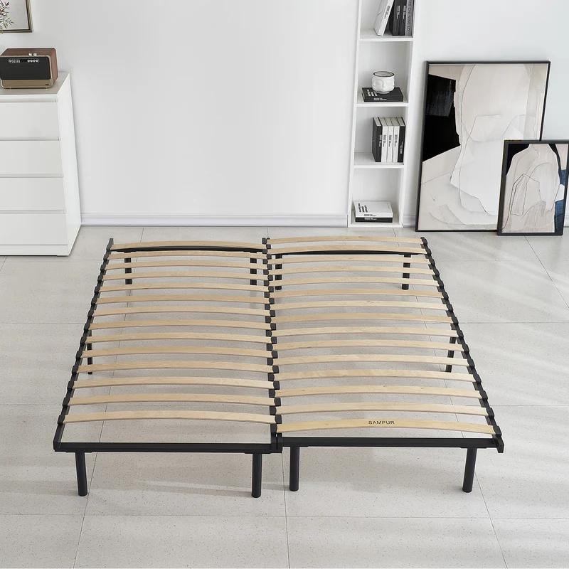 Sommier extensible, lattes bois flexibles, réglable en largeur - Collection Extensible