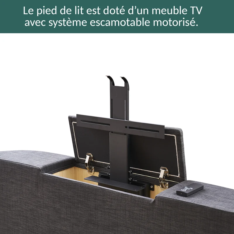 Lit avec TV intégré - Collection Palace