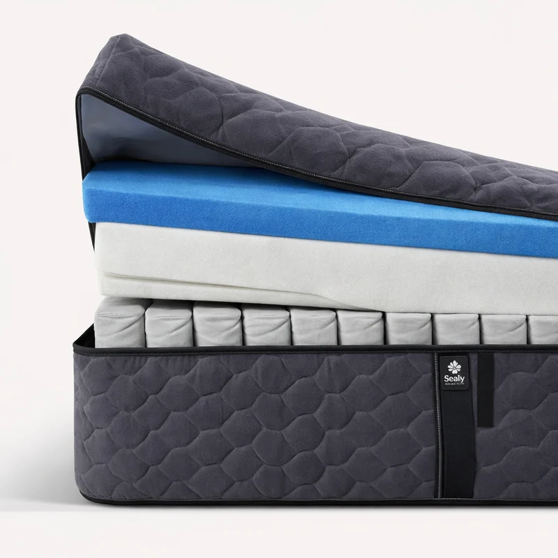 Matelas hybride, haut de gamme, soutien équilibré - Collection BIO Luxury