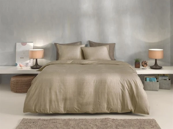 Zo! Home Bettwäsche Lino Tan Brown