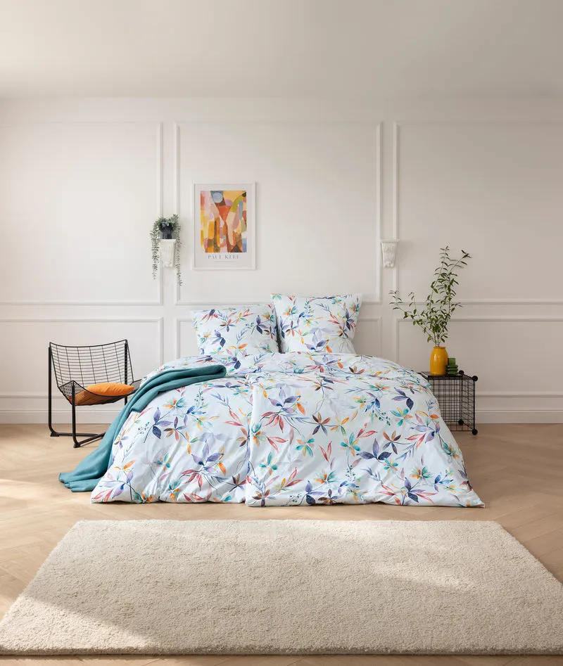 Estella Mako-Interlock-Jersey Bettwäsche Delphine Multicolor