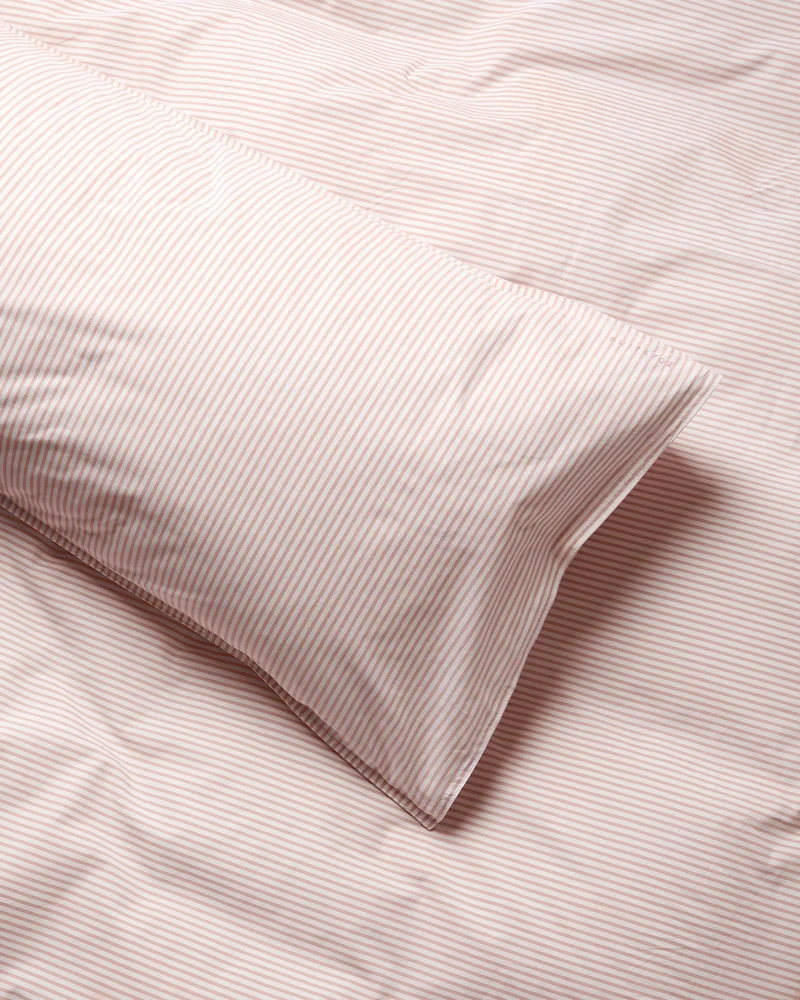 bedMATE Sloop Streep Katoen Peach Ecru