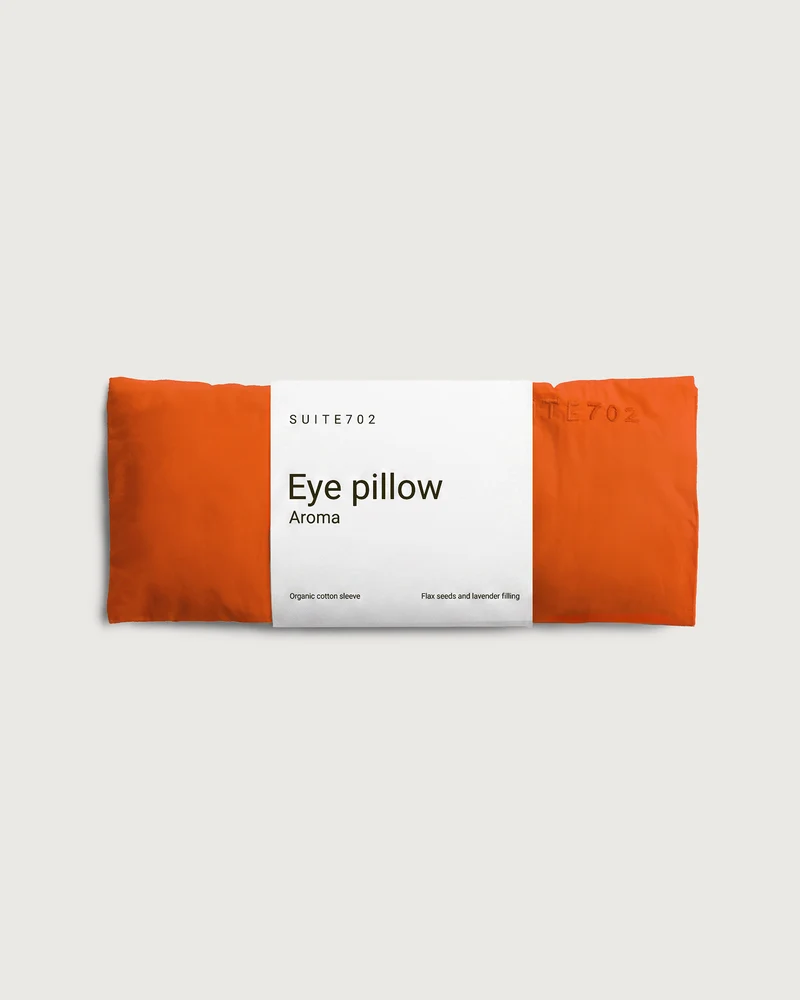 Aroma Eye Pillow Poppy Orange