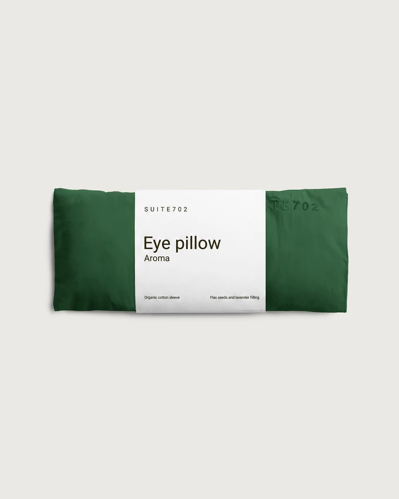Aroma Eye Pillow Forest Green