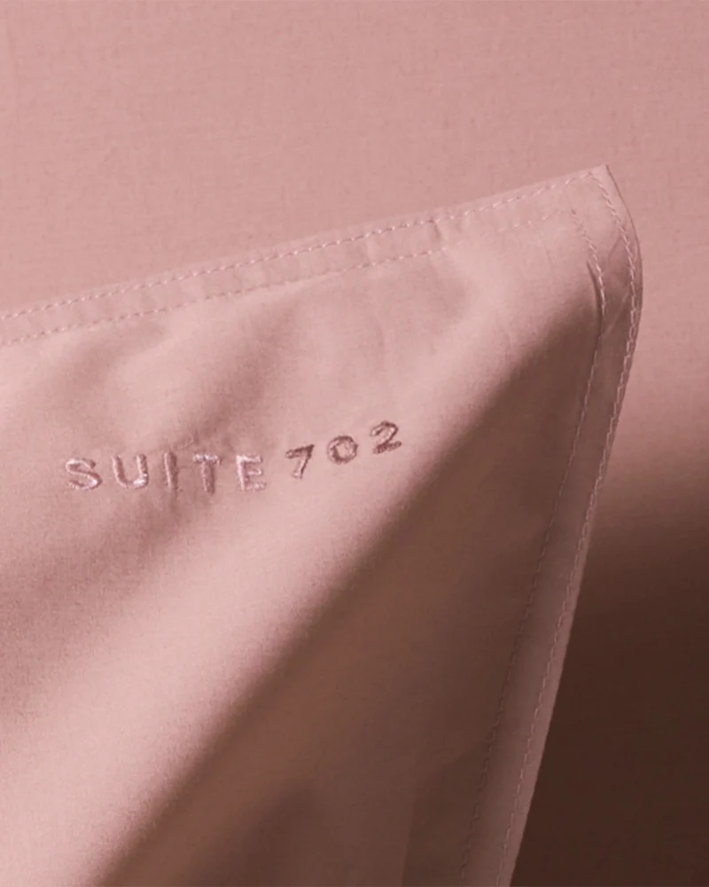 Housse De Couette Set Coton Dusty Rose