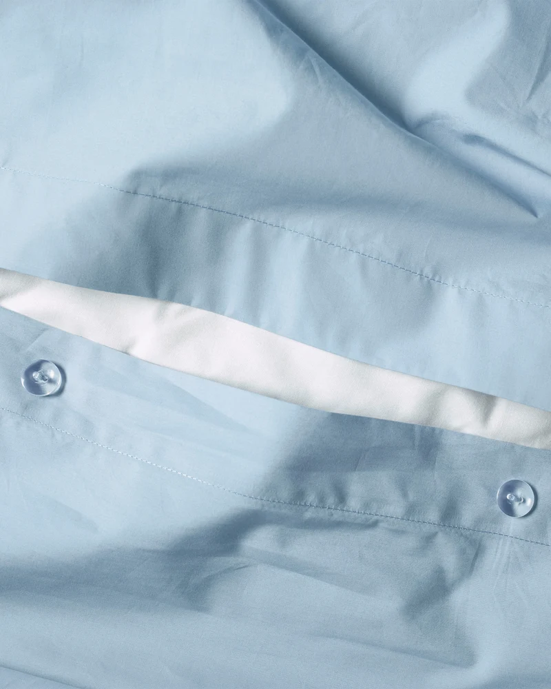 Housse De Couette Set Coton Sky Blue
