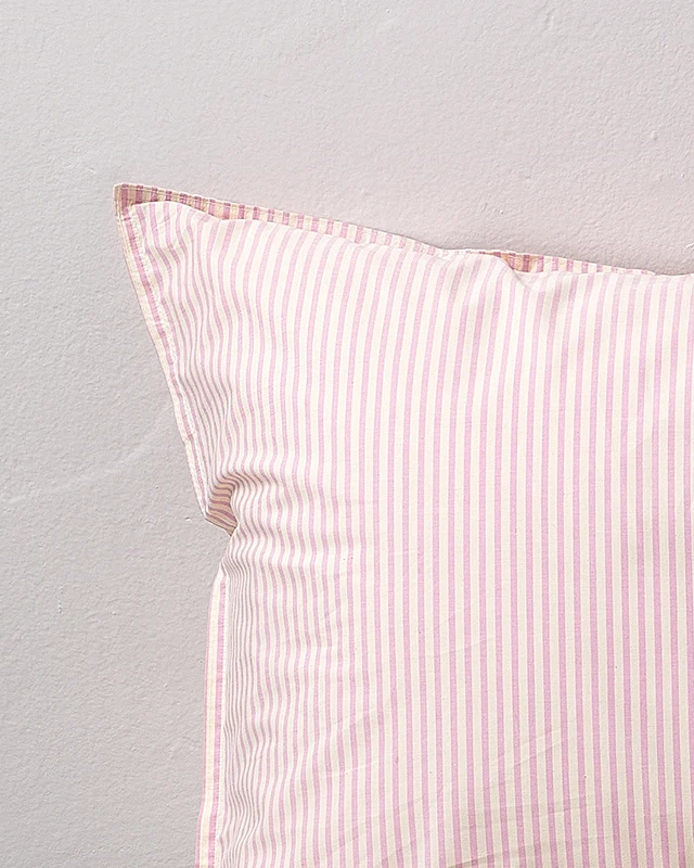 bedMATE Sloop Streep Katoen Pink Ecru