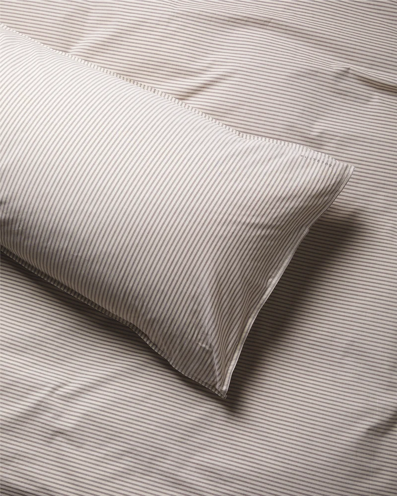 bedMATE Sloop Streep Katoen Brown Ecru