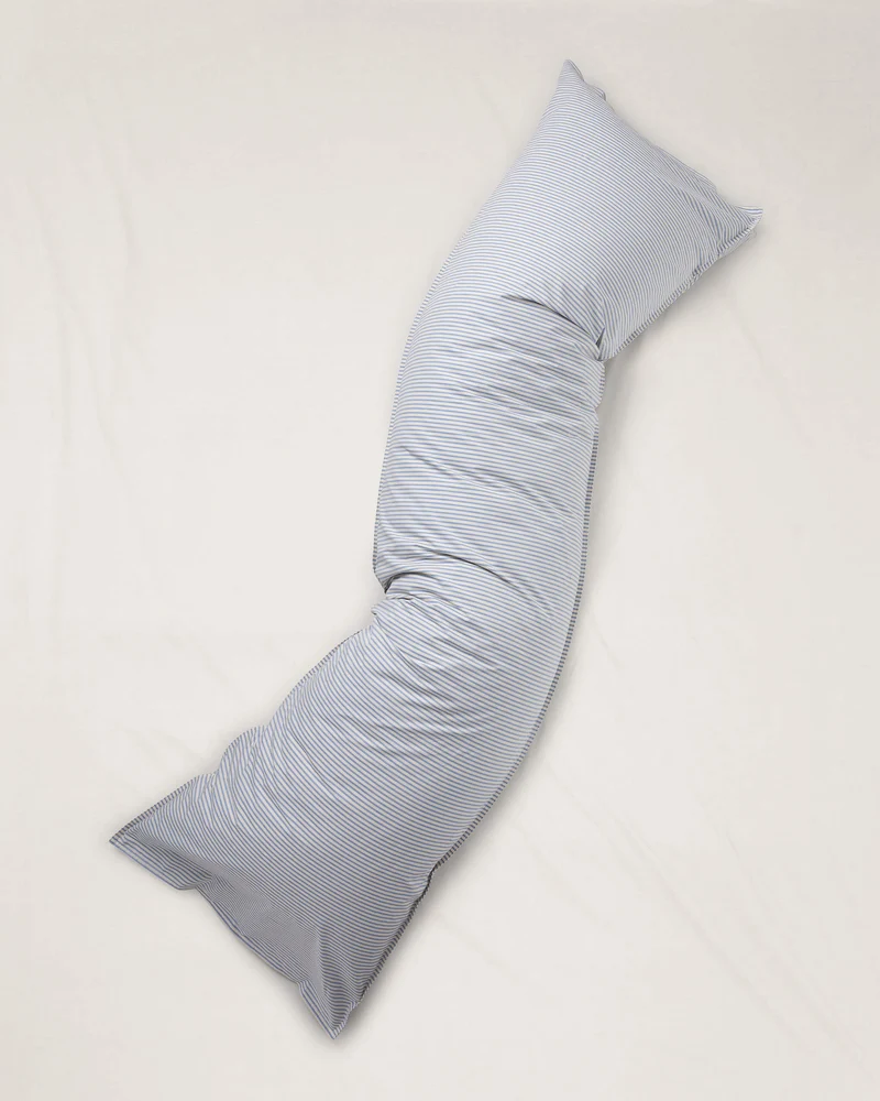 bedMATE Sloop Streep Katoen Blue Ecru