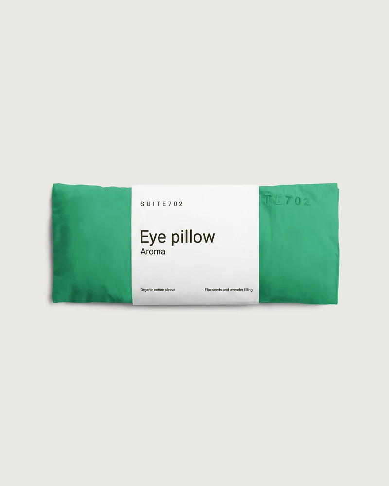 Aroma Eye Pillow Jade Green