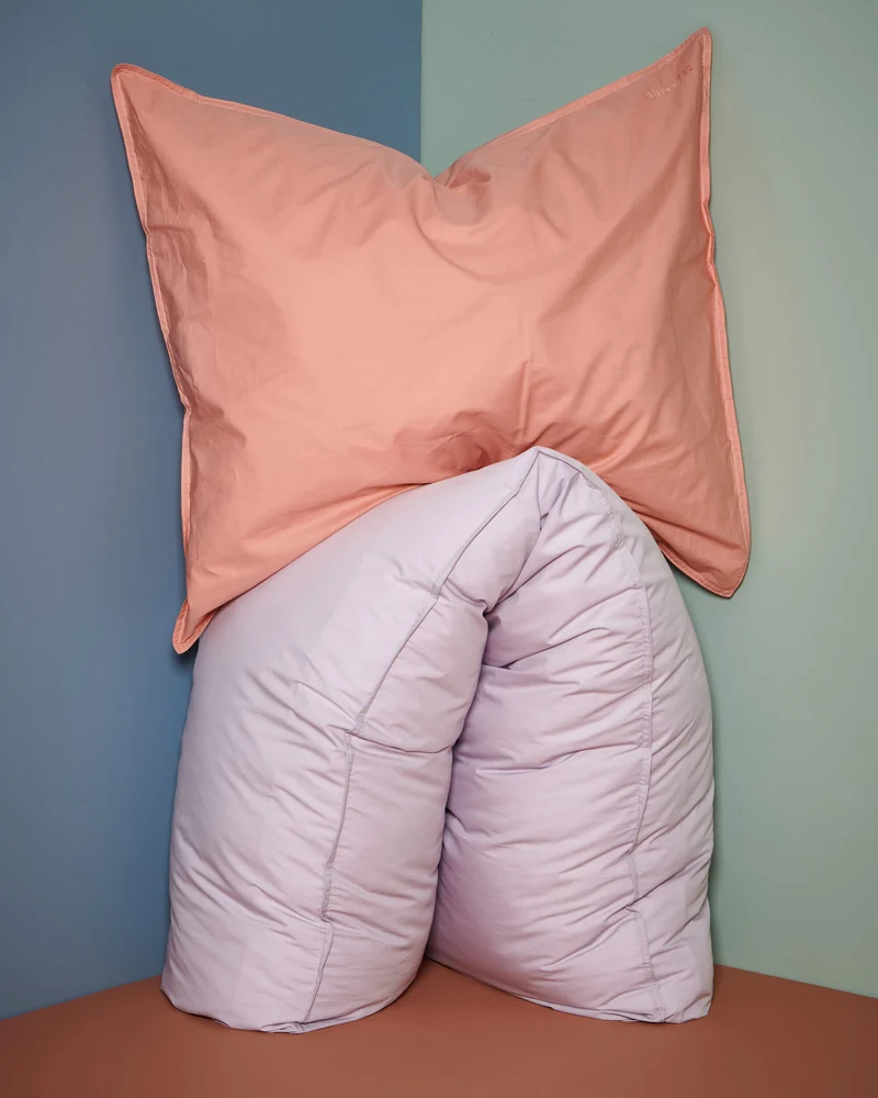 Kussensloop Katoen Dusty Rose