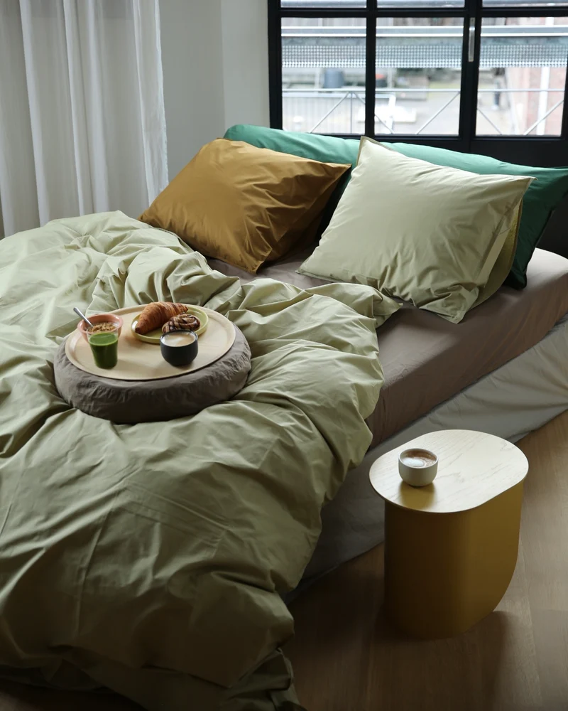 Beddengoed Set Katoen Pistachio