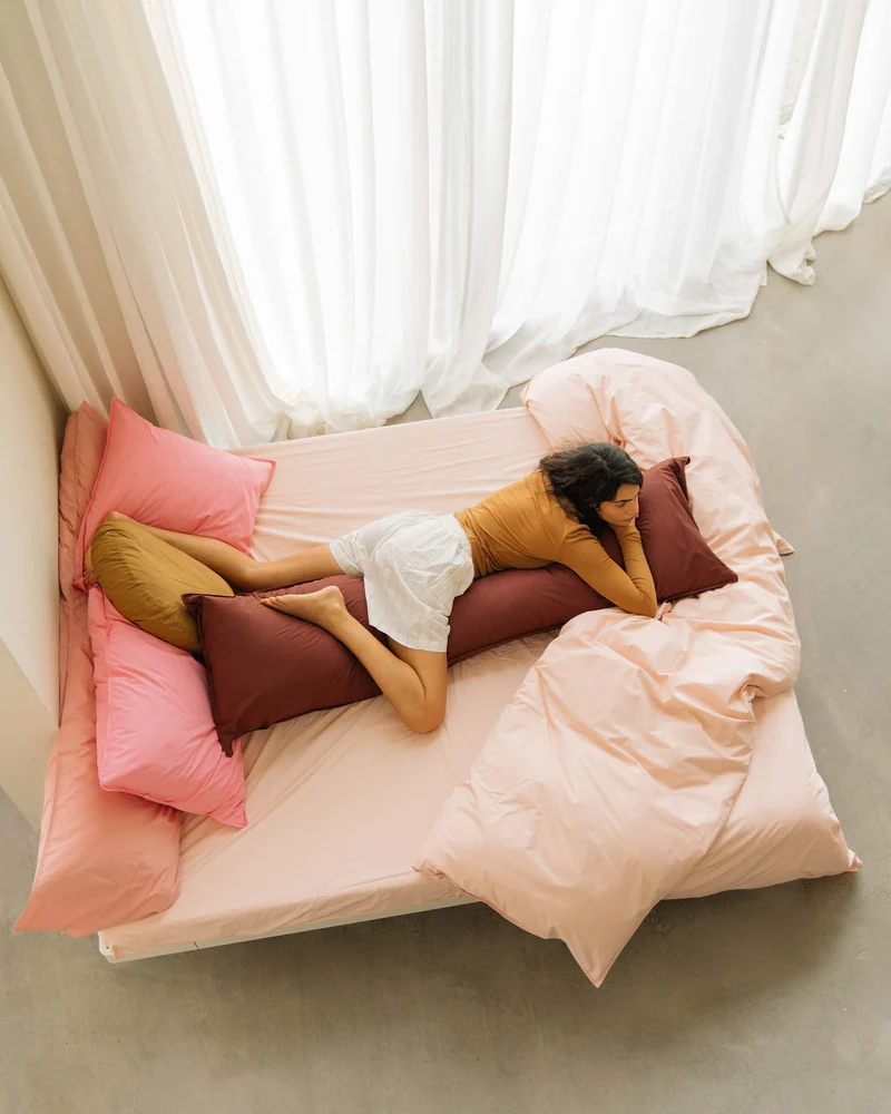 bedMATE Sloop Katoen Brique Red