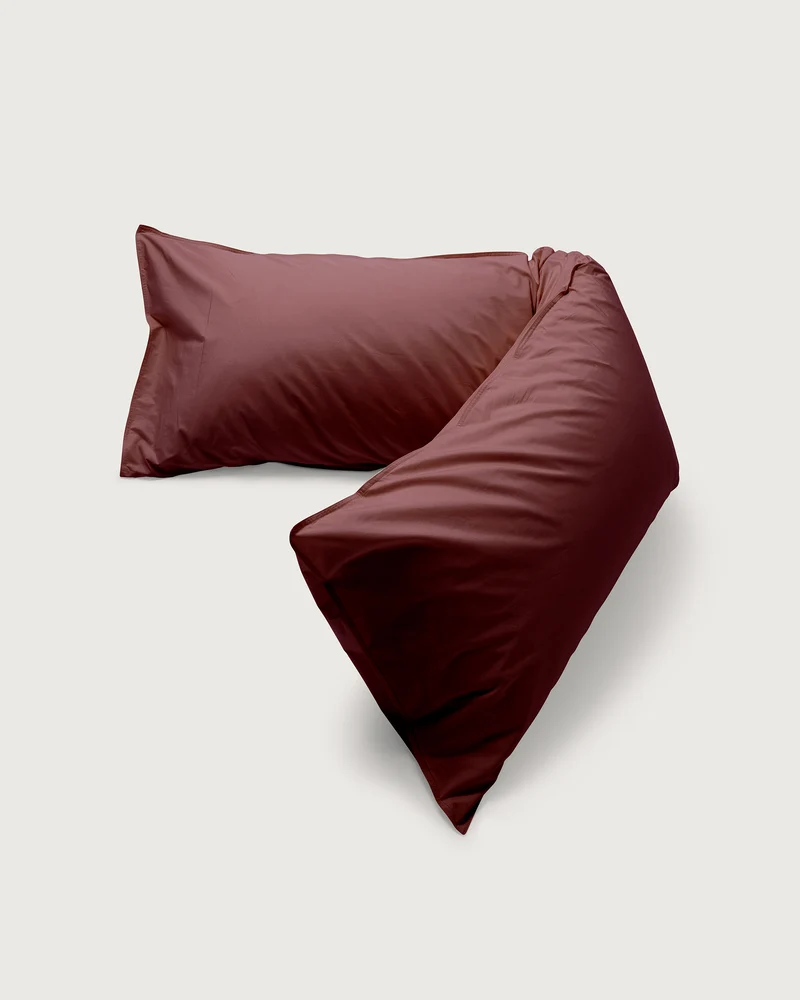 bedMATE Sloop Katoen Brique Red