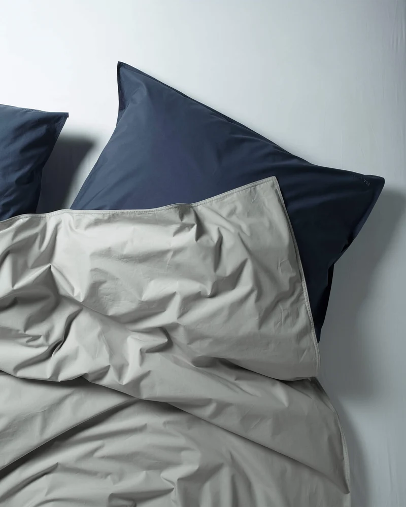 Kussensloop Katoen Navy Blue