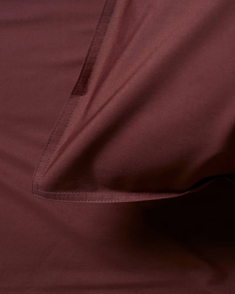 Kussensloop Katoen Brique Red