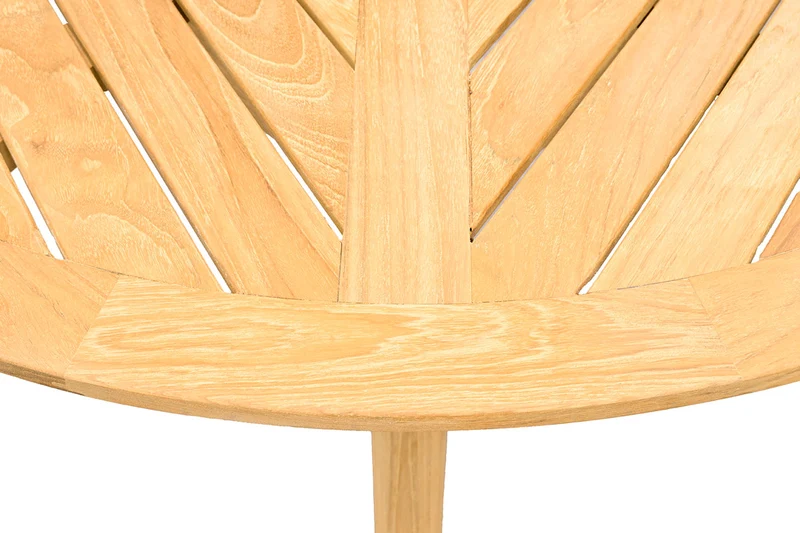 Cane Line Gartentisch Delfine Ø120cm Teakholz