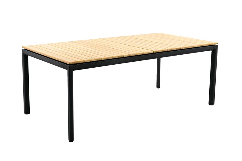 Cane Line Gartentisch Drop Teakholz/Alu. Anthraztit