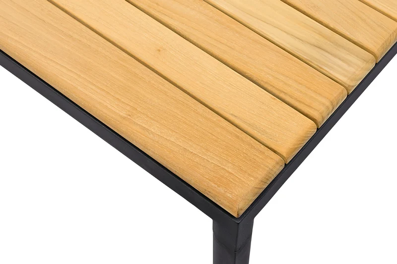 Cane Line Gartentisch Drop Teakholz/Alu. Anthraztit
