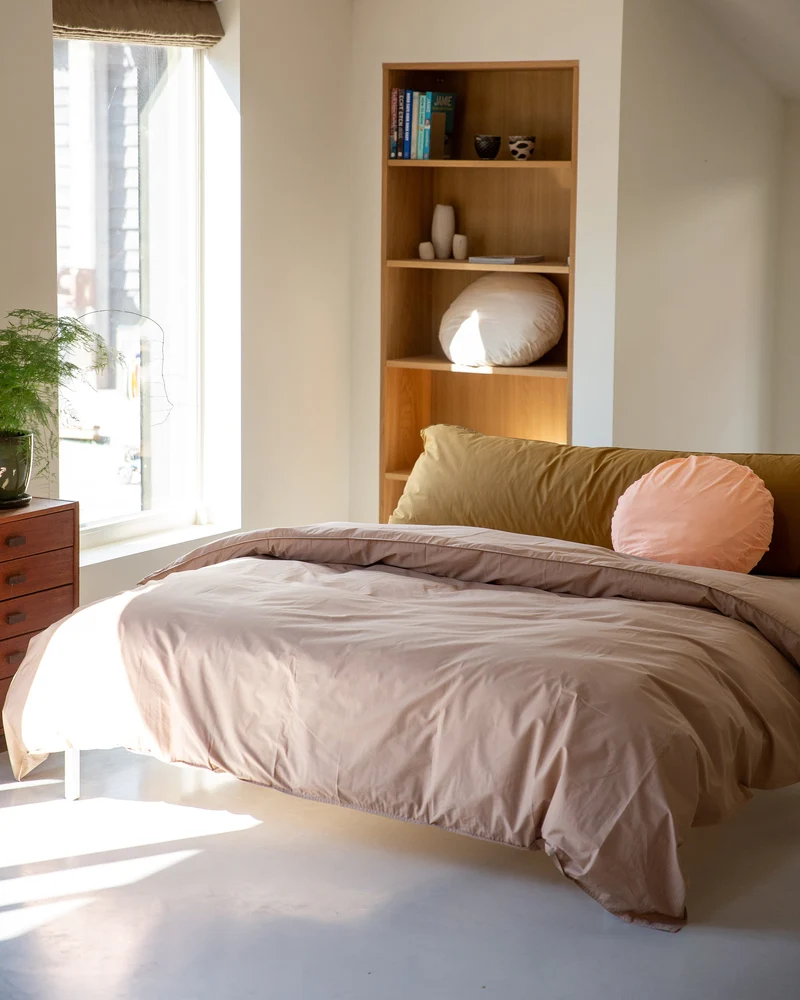 bedMATE Sloop Katoen Khaki Gold