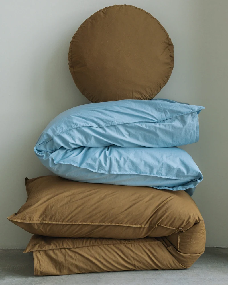 bedMATE Sloop Katoen Khaki Gold