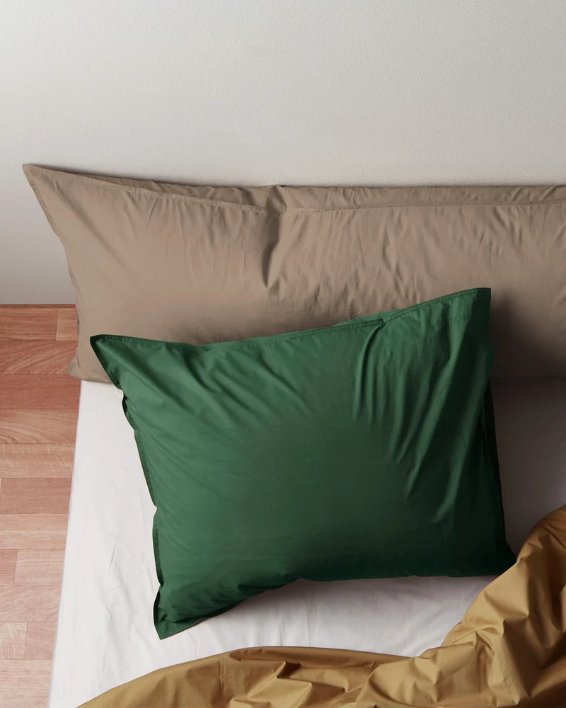 Dekbedovertrek Katoen Khaki Gold