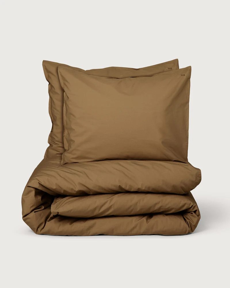 Beddengoed Set Katoen Khaki Gold