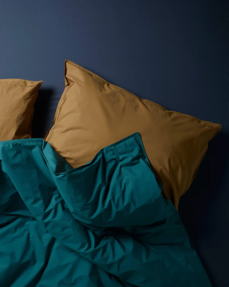 Hoeslaken Katoen Navy Blue