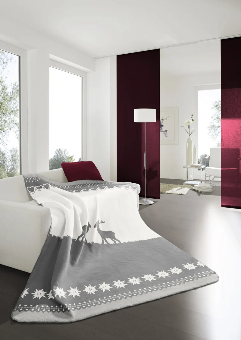 Biederlack Kuscheldecke Glade 150x200cm