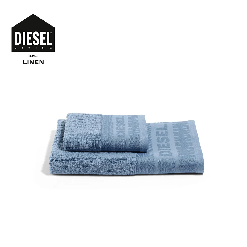 Asciugamano con Ospite solid diesel in Cotone 450 gr/mq