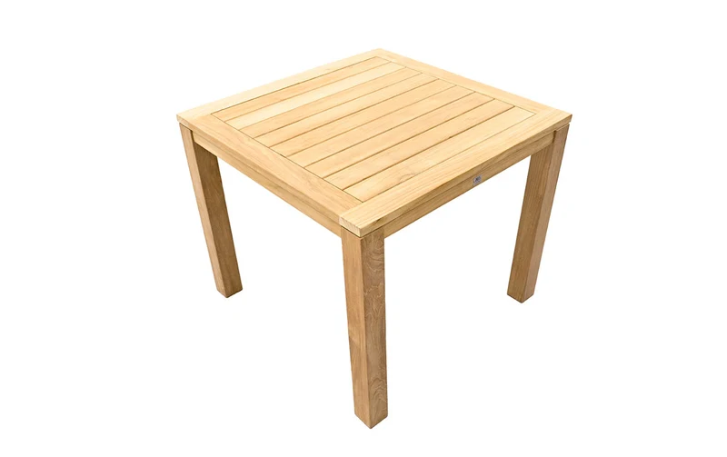 Zeo Living Gartentisch Nottingham 90x90cm Teak