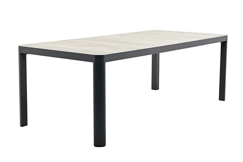 Lesli Living Gartentisch 220 x 100 Keramik/Aluminium