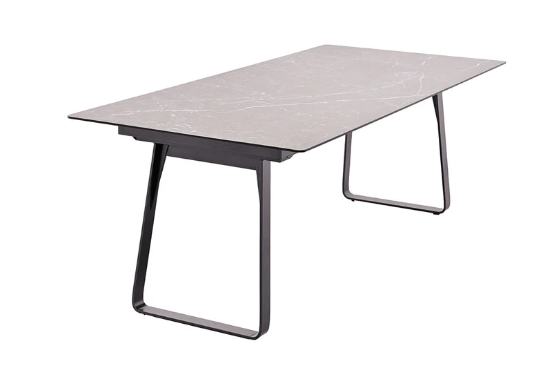 Zeo Living Gartentisch Jupiter 210 x 95cm Dekton/Stahl