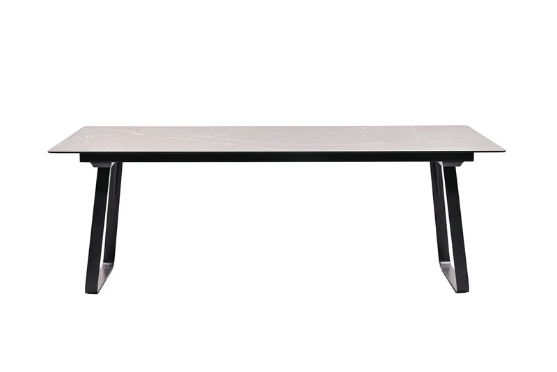 Zeo Living Gartentisch Jupiter 210 x 95cm Dekton/Stahl