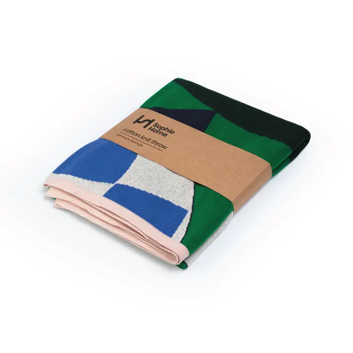 Sophie Home Wohndecke Bud Green 160x130cm
