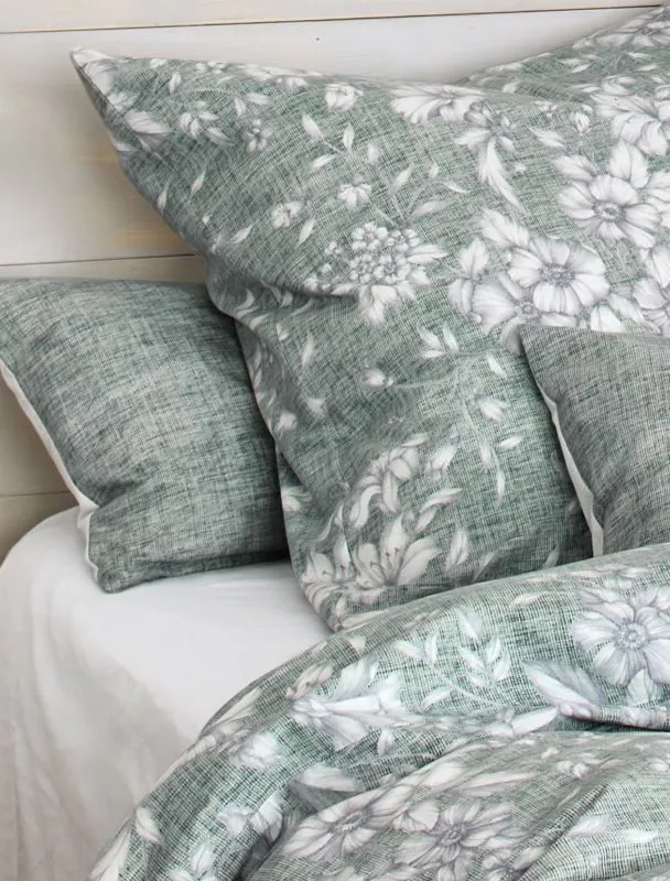 Irisette Bettwäsche Flausch-Cotton Zobel 8558-30 salbei