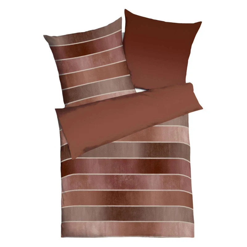 Kaeppel Mako-Satin Bettwäsche Timeless terra