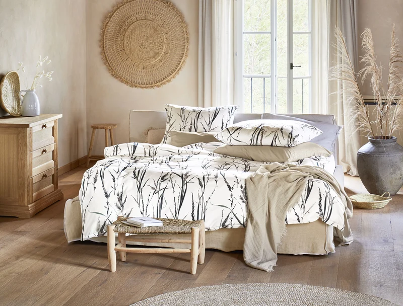 Irisette Mako-Satin Bettwäsche Sky Rosalie 8463-80