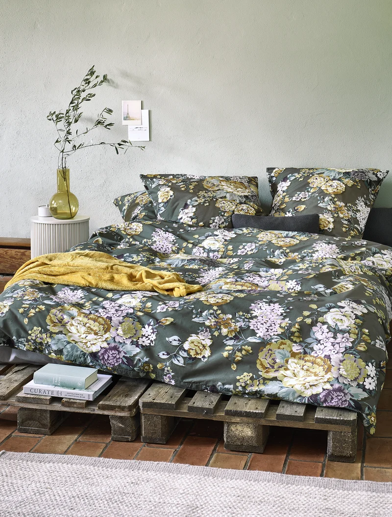Irisette Feinbiber-Bettwäsche Koala Blumen 8541-90