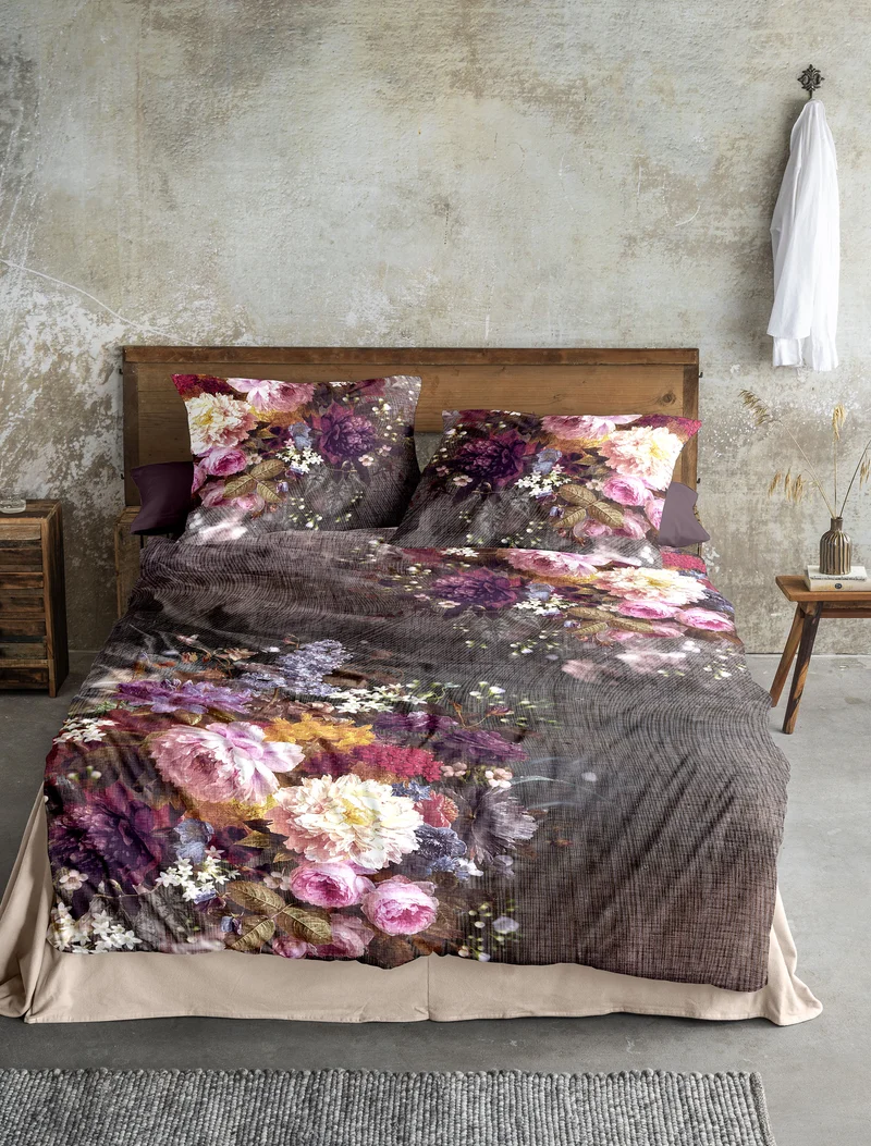 Irisette Flausch-Cotton Bettwäsche Zobel Blumen 8551-90