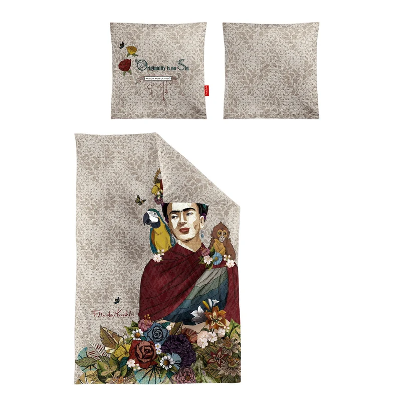 Irisette Bettwäsche Mako-Satin Frida Kahlo 8581-91