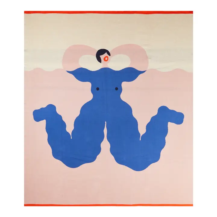 Sophie Home Wohndecke Swimming Nude 160x130cm