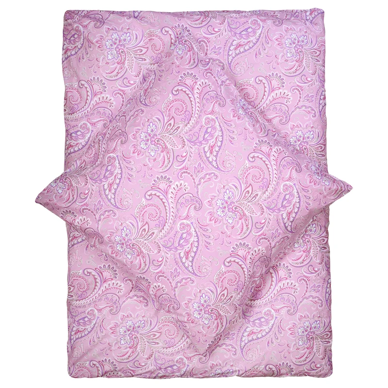 Living Dreams Paisley-Bettwäsche Renforcé purple -