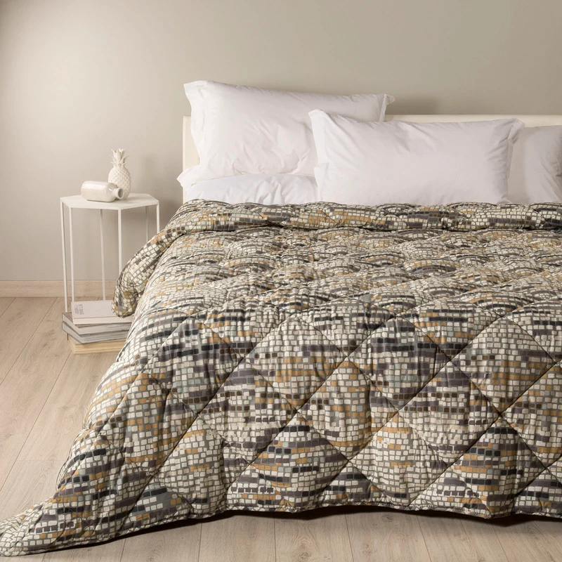 Trapunta mondial Moderno in Cotone 300 gr/mq